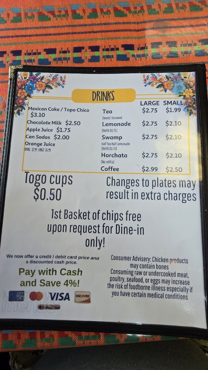 Angel's Mexican Haven Menu - Image 4